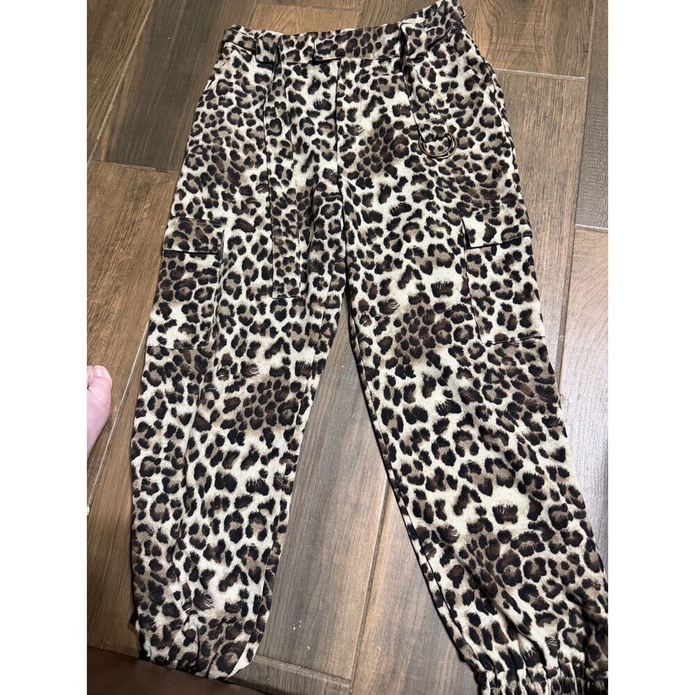Easel Leopard Print pant